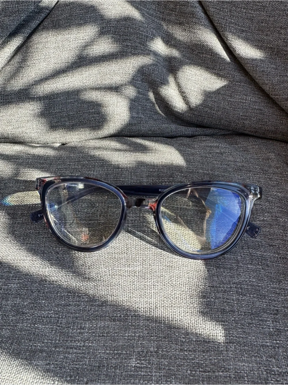Classic Katespade Kids Clear Blue Round Eyeglasses